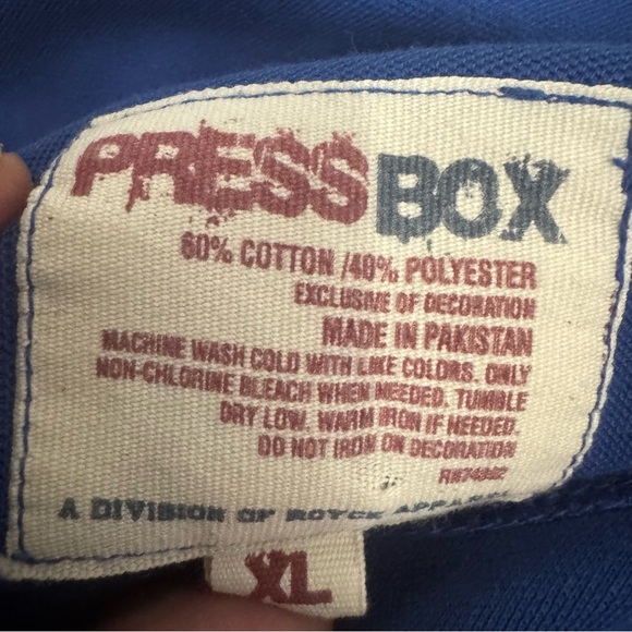 Pressbox Blue Polo Shirt with Florida Gators Logo - Picture 6 of 6